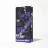 High Light Mesh Flash Vape: Blaubeere-Minze, lila-schwarzes Design mit Totenkopf-Glühbirne & LED-Feature