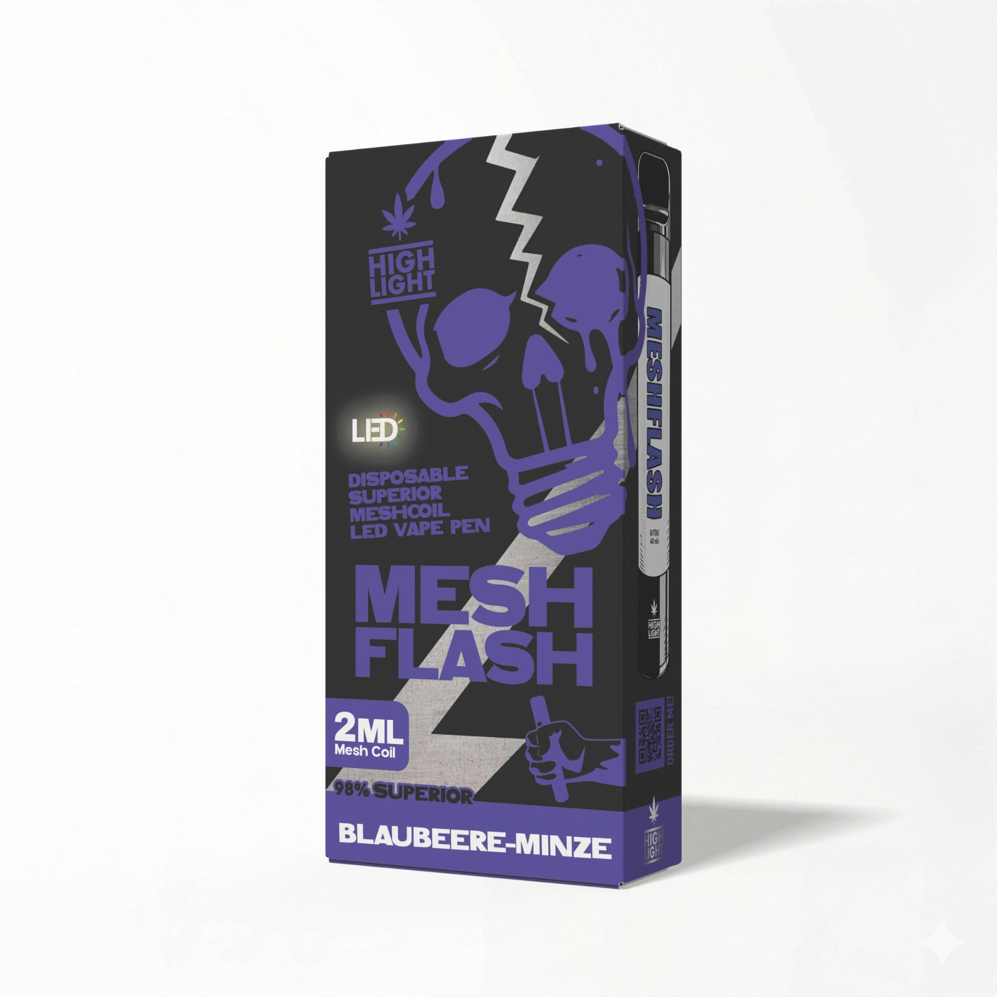 Blaubeer Minze H2 Vape