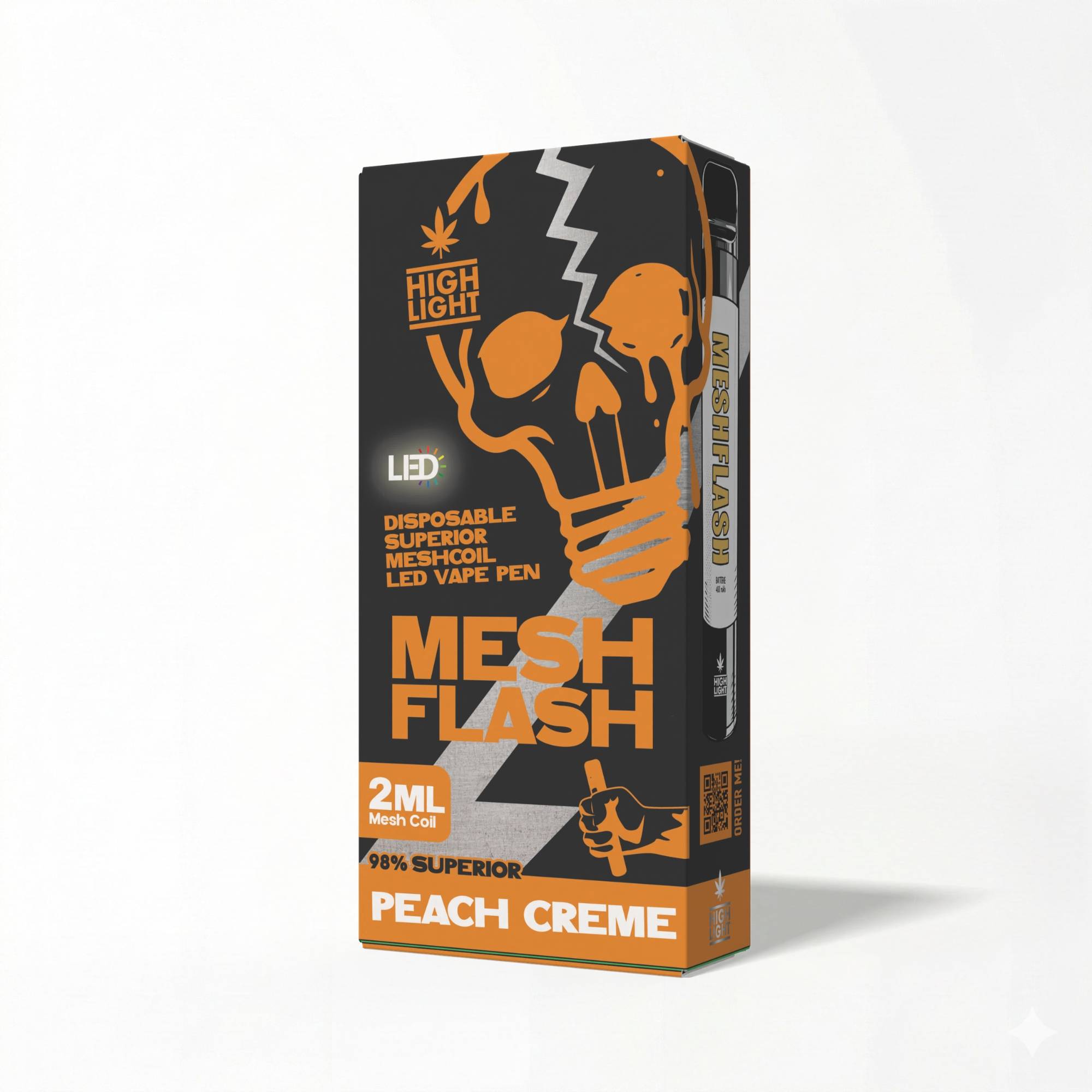 Peach Creme H2 Vape